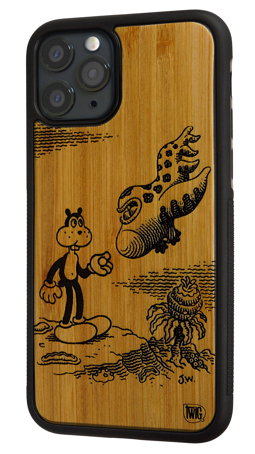 Feeder - Bamboo iPhone Case, iPhone Case - Twig Case Co.