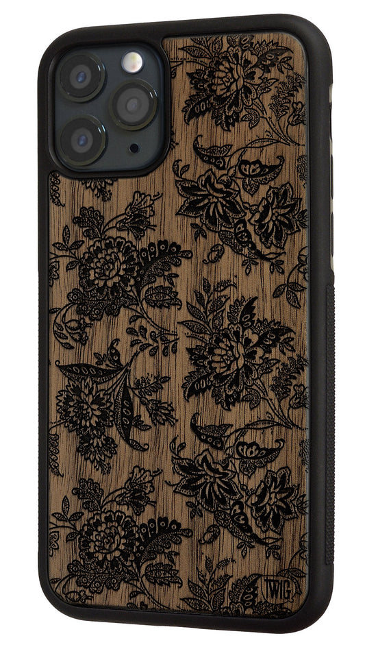 Field of Flowers - Walnut iPhone Case, iPhone Case - Twig Case Co.