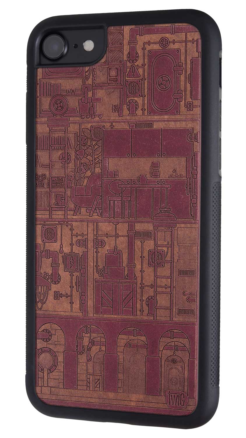 The Bunker - Color Paper iPhone Case, iPhone Case - Twig Case Co.