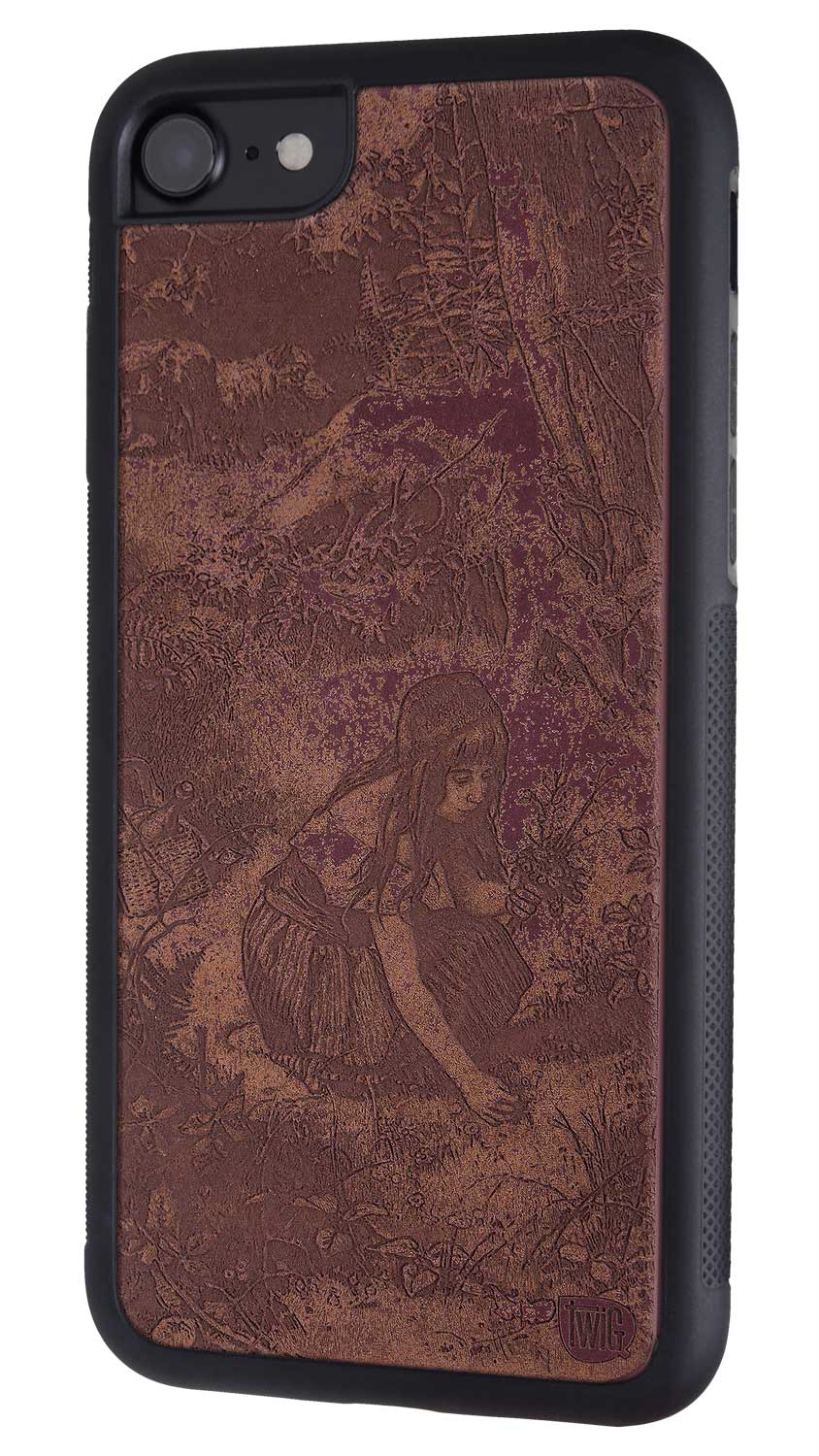 Red Riding Hood - Color Paper iPhone Case, iPhone Case - Twig Case Co.