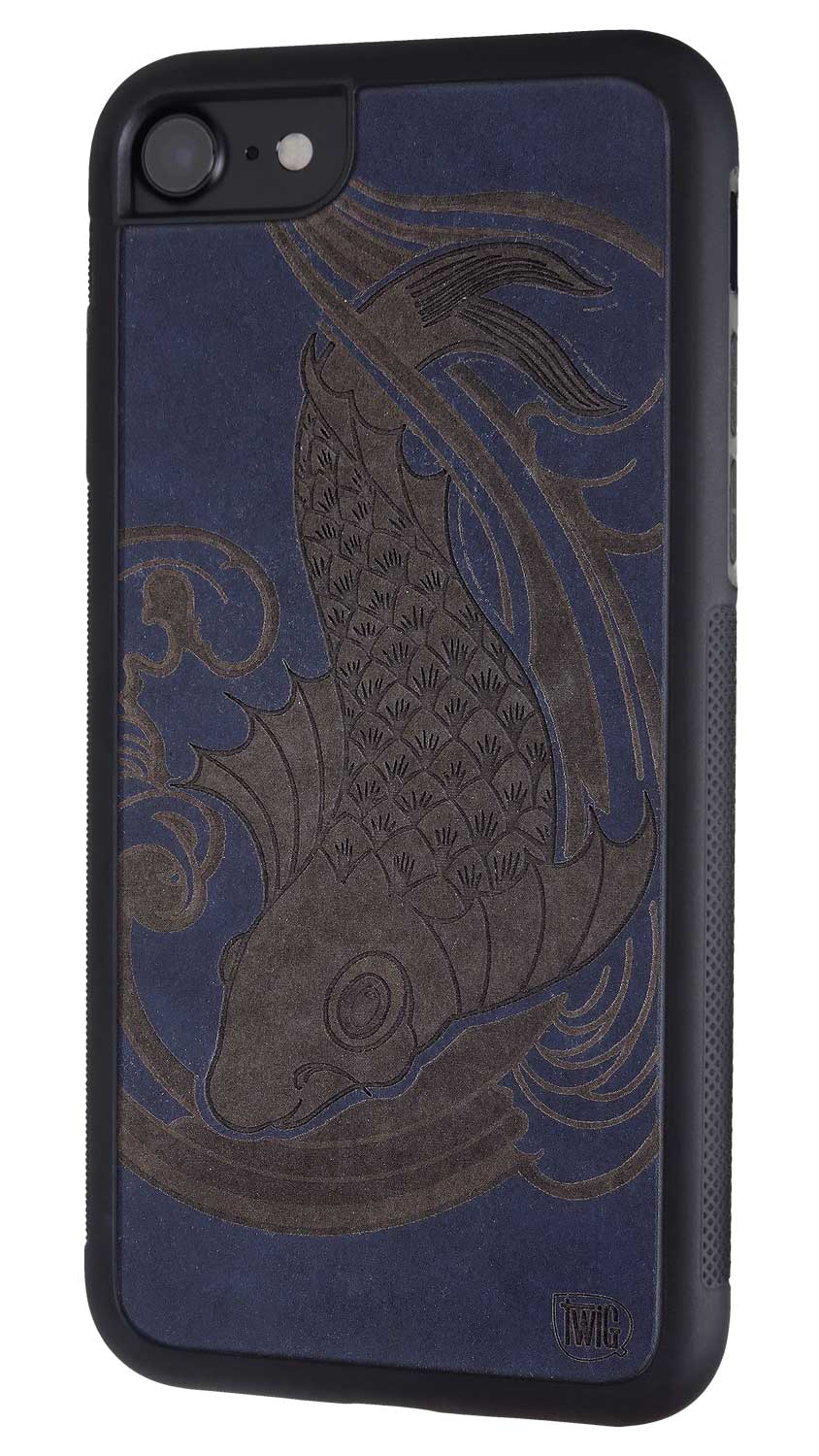 Night Koi - Color Paper iPhone Case, iPhone Case - Twig Case Co.