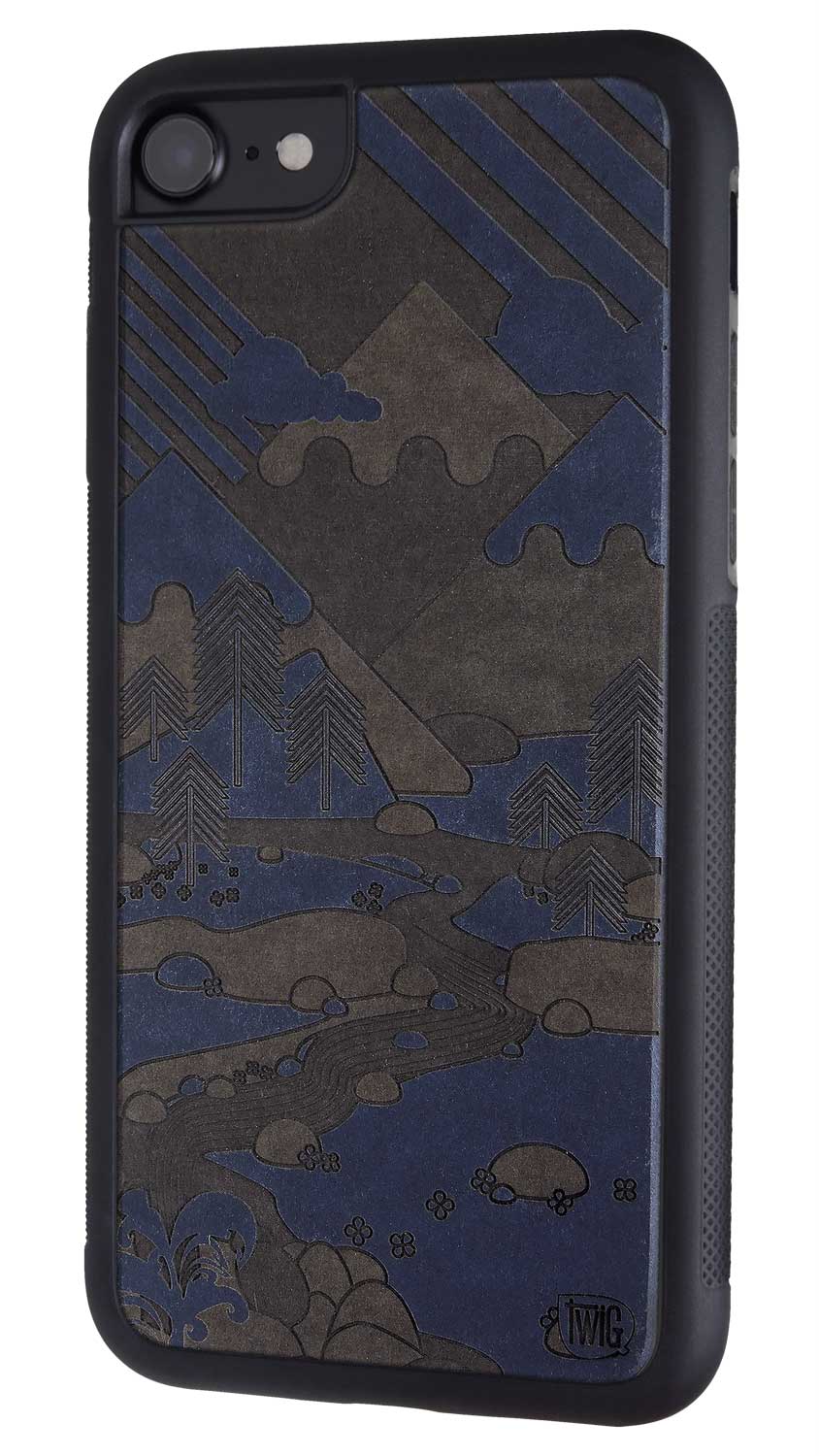 It's Only Mountains - Color Paper iPhone Case, iPhone Case - Twig Case Co.