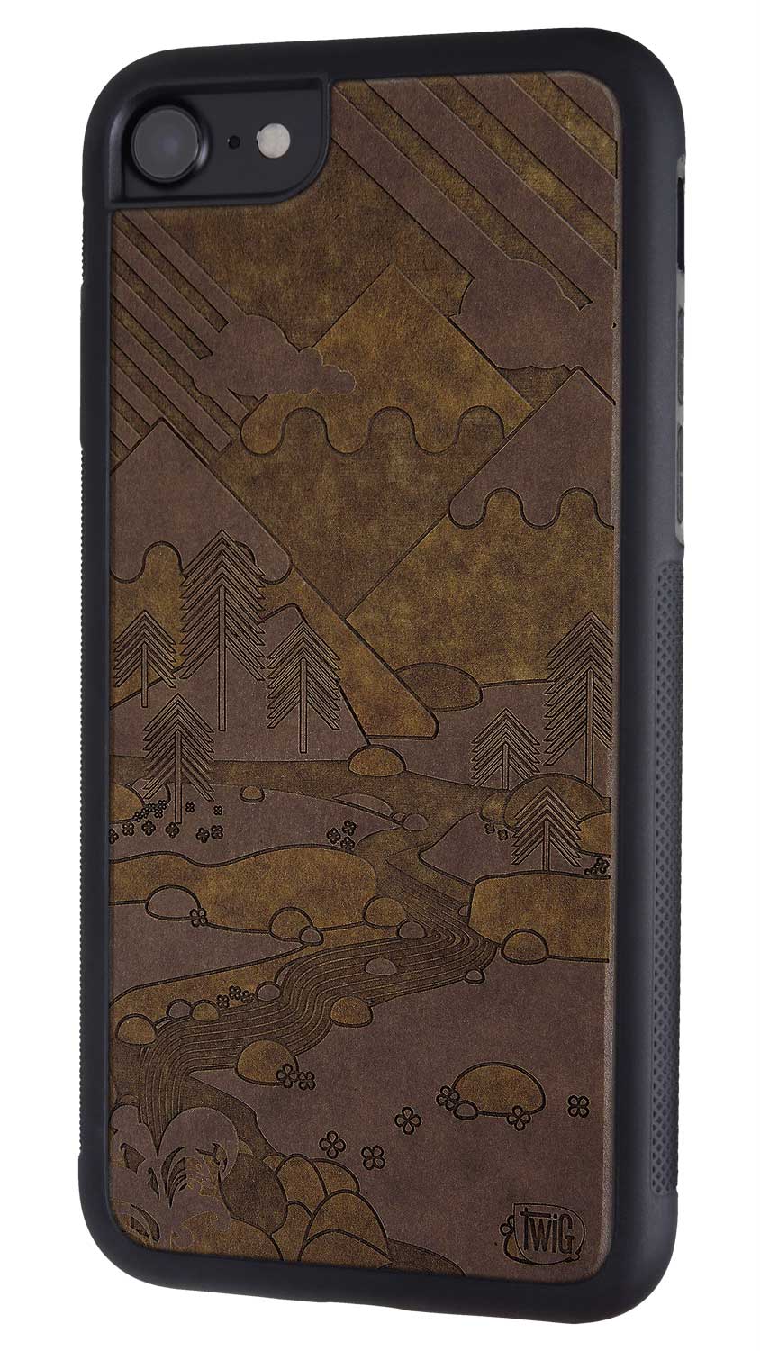 It's Only Mountains - Color Paper iPhone Case, iPhone Case - Twig Case Co.