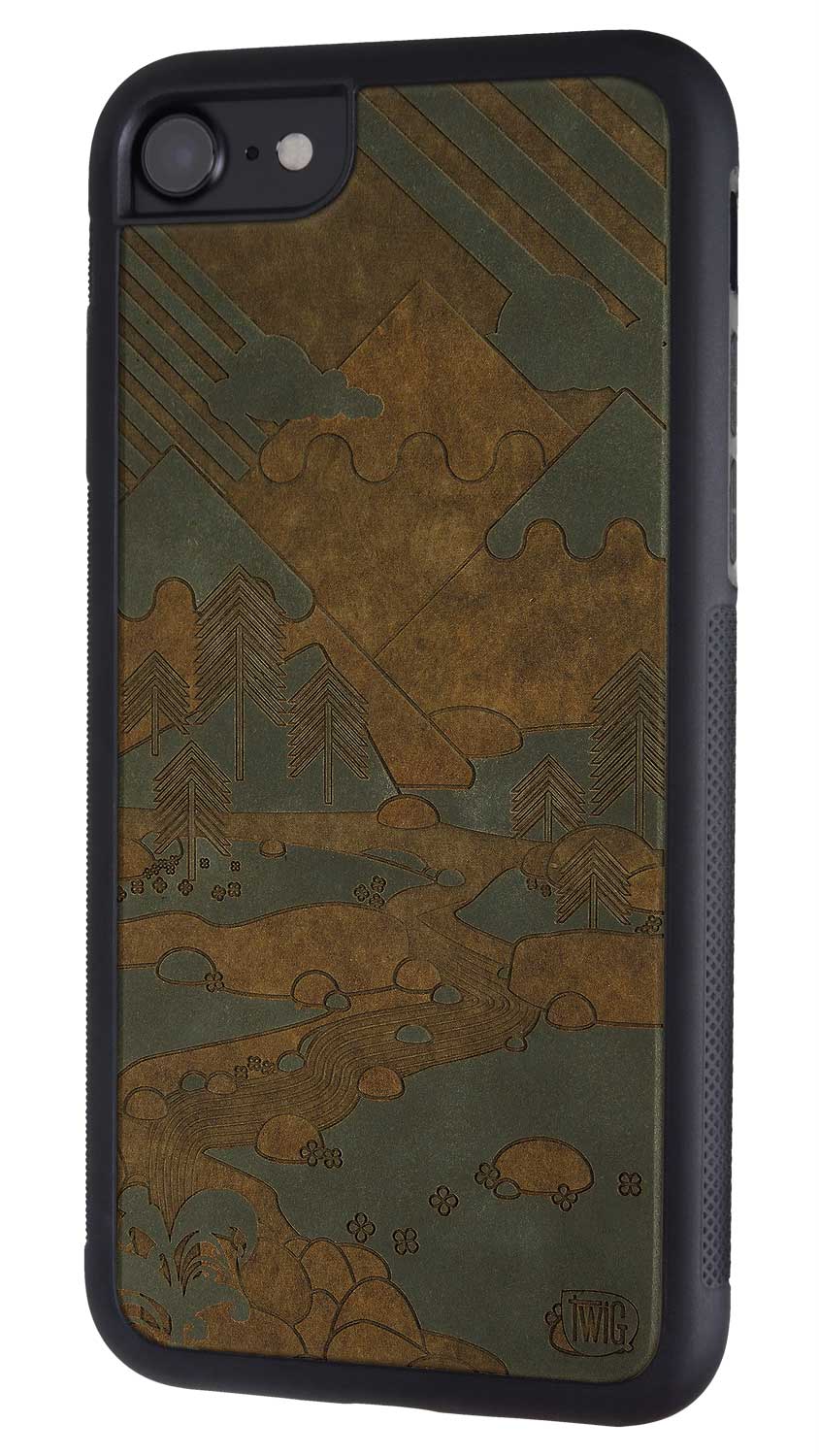 It's Only Mountains - Color Paper iPhone Case, iPhone Case - Twig Case Co.