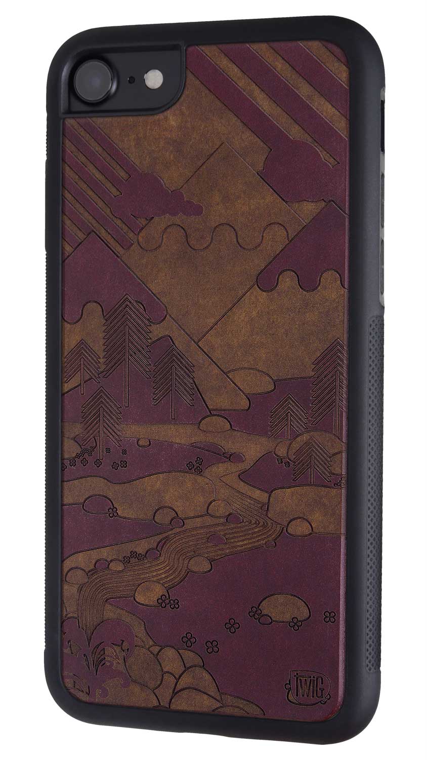 It's Only Mountains - Color Paper iPhone Case, iPhone Case - Twig Case Co.