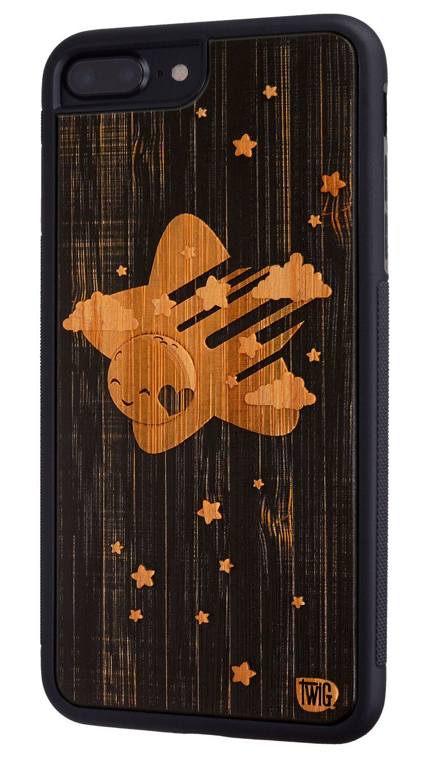 Pluto - Bamboo iPhone Case, iPhone Case - Twig Case Co.