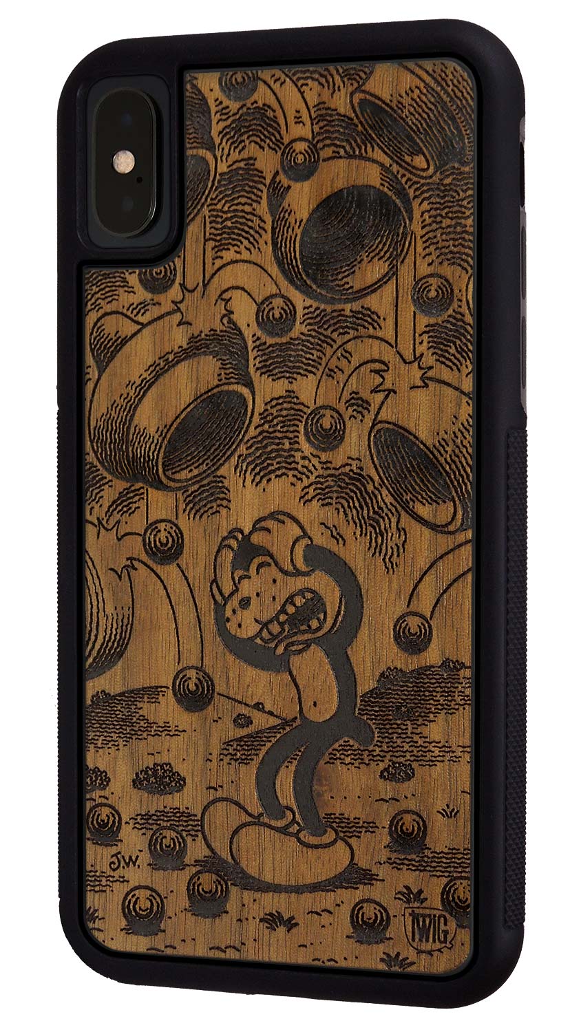 Loud Day - Walnut iPhone Case, iPhone Case - Twig Case Co.