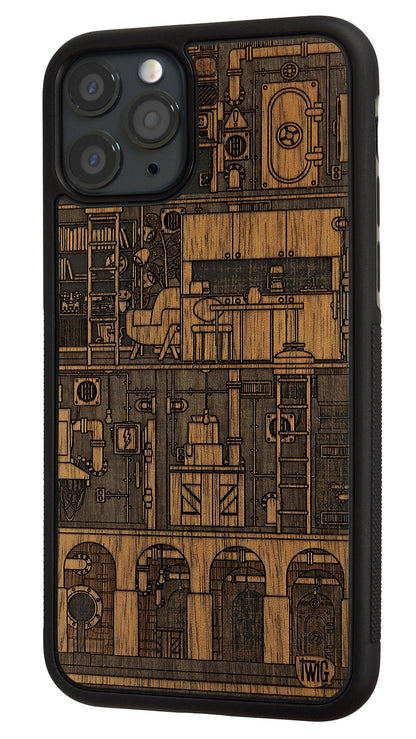 The Bunker - Walnut iPhone Case, iPhone Case - Twig Case Co.
