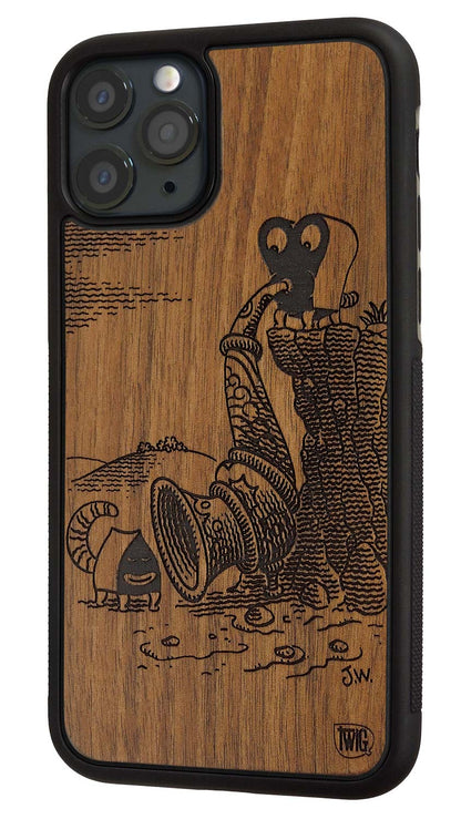 I Will Destroy You - Walnut iPhone Case, iPhone Case - Twig Case Co.