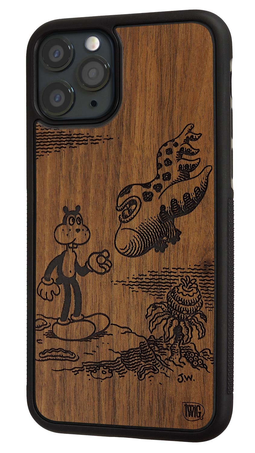 Feeder - Walnut iPhone Case, iPhone Case - Twig Case Co.