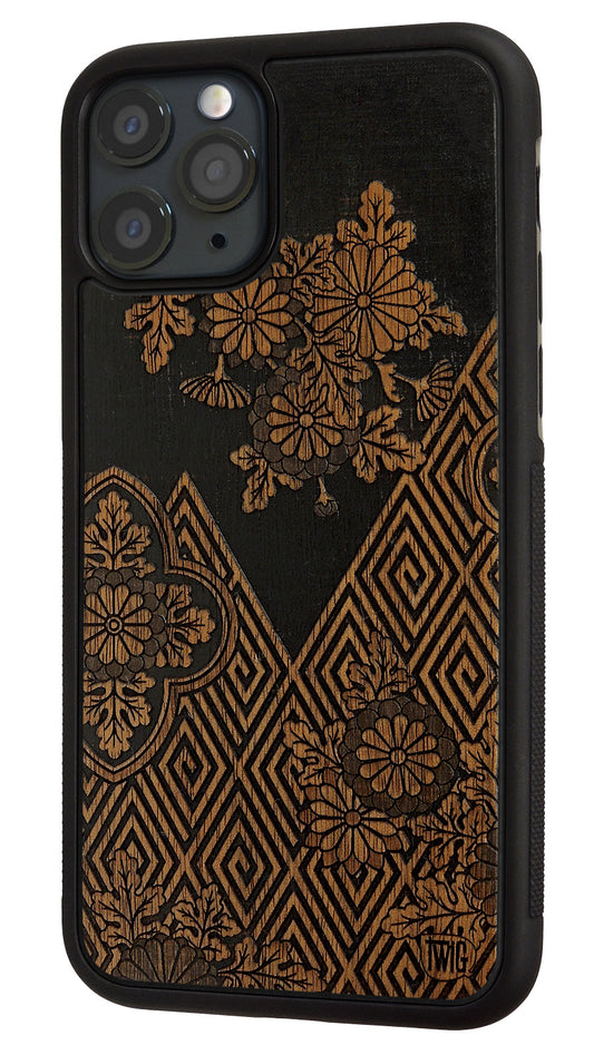 The Garden Path - Walnut iPhone Case, iPhone Case - Twig Case Co.