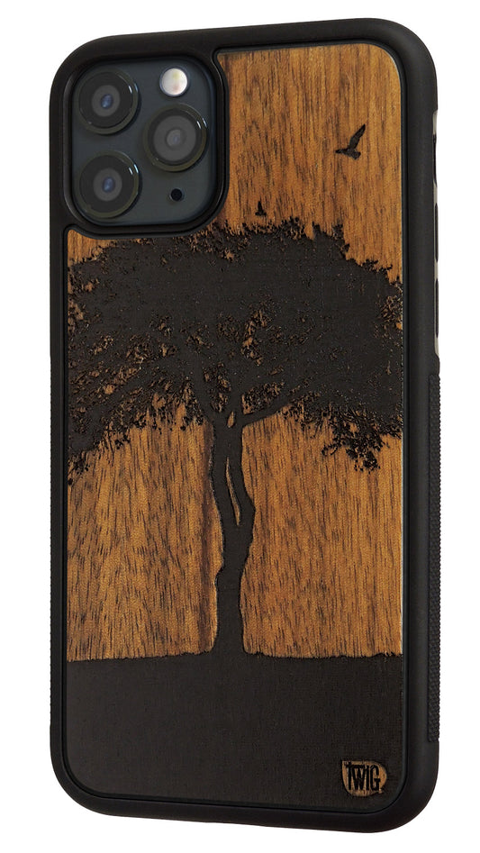 The One Tree - Walnut iPhone Case, iPhone Case - Twig Case Co.