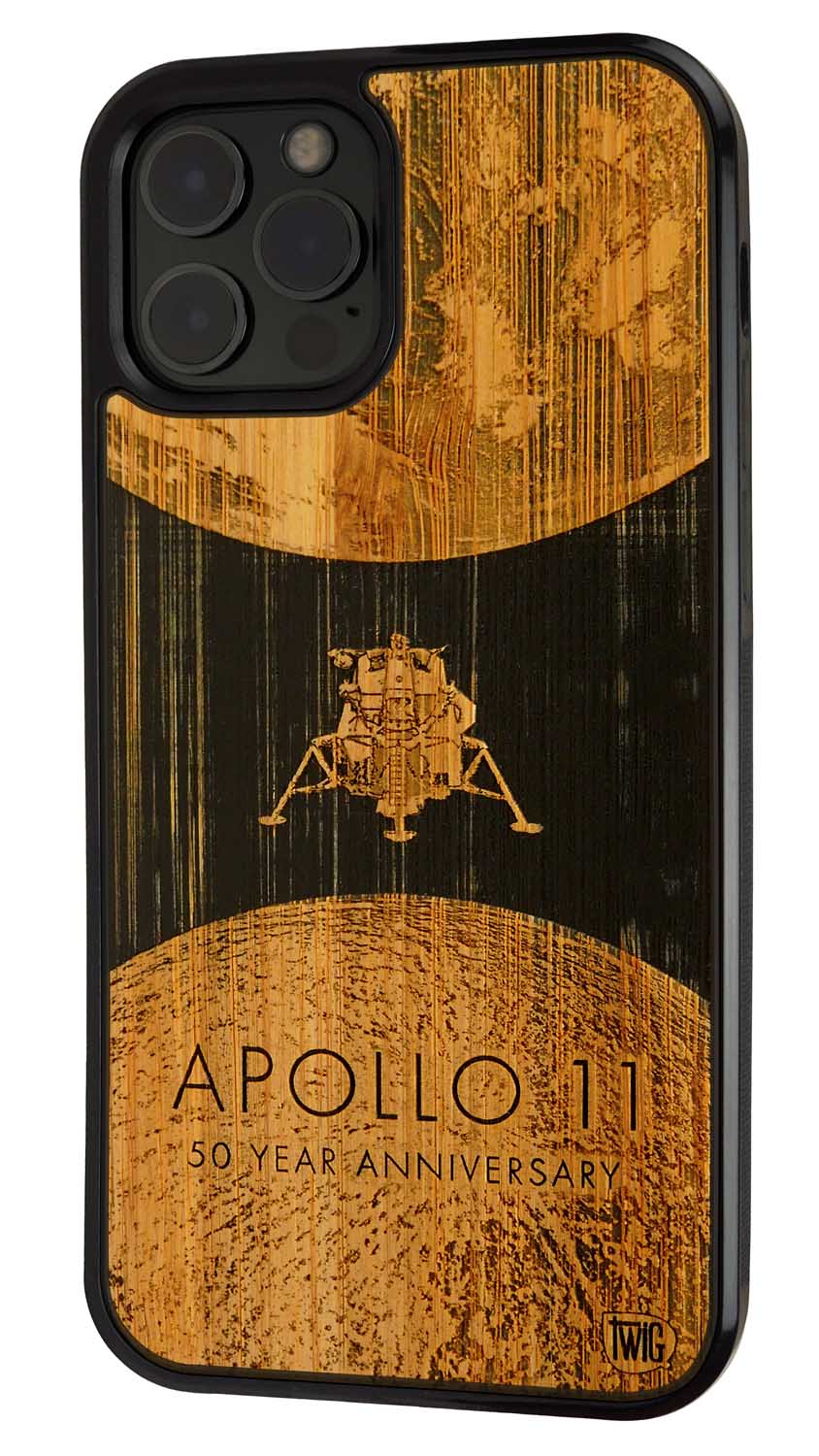 Apollo 11 - Bamboo iPhone Case, iPhone Case - Twig Case Co.