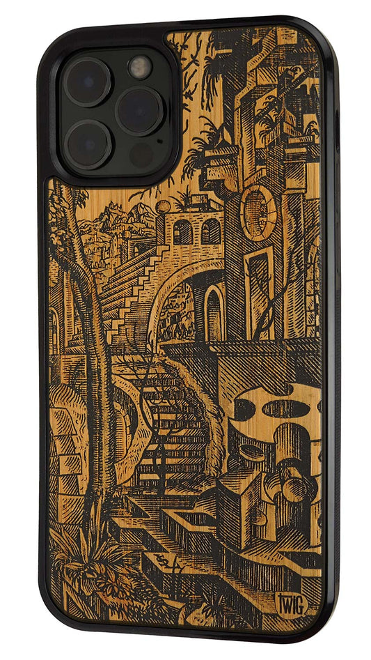 The Magicians Courtyard - Bamboo iPhone Case, iPhone Case - Twig Case Co.