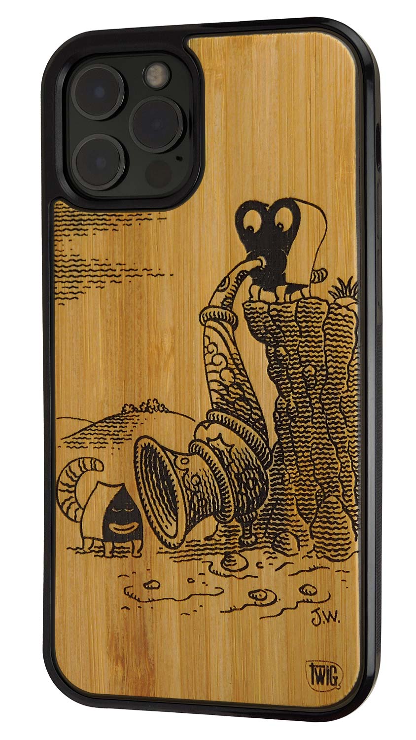 I Will Destroy You - Bamboo iPhone Case, iPhone Case - Twig Case Co.