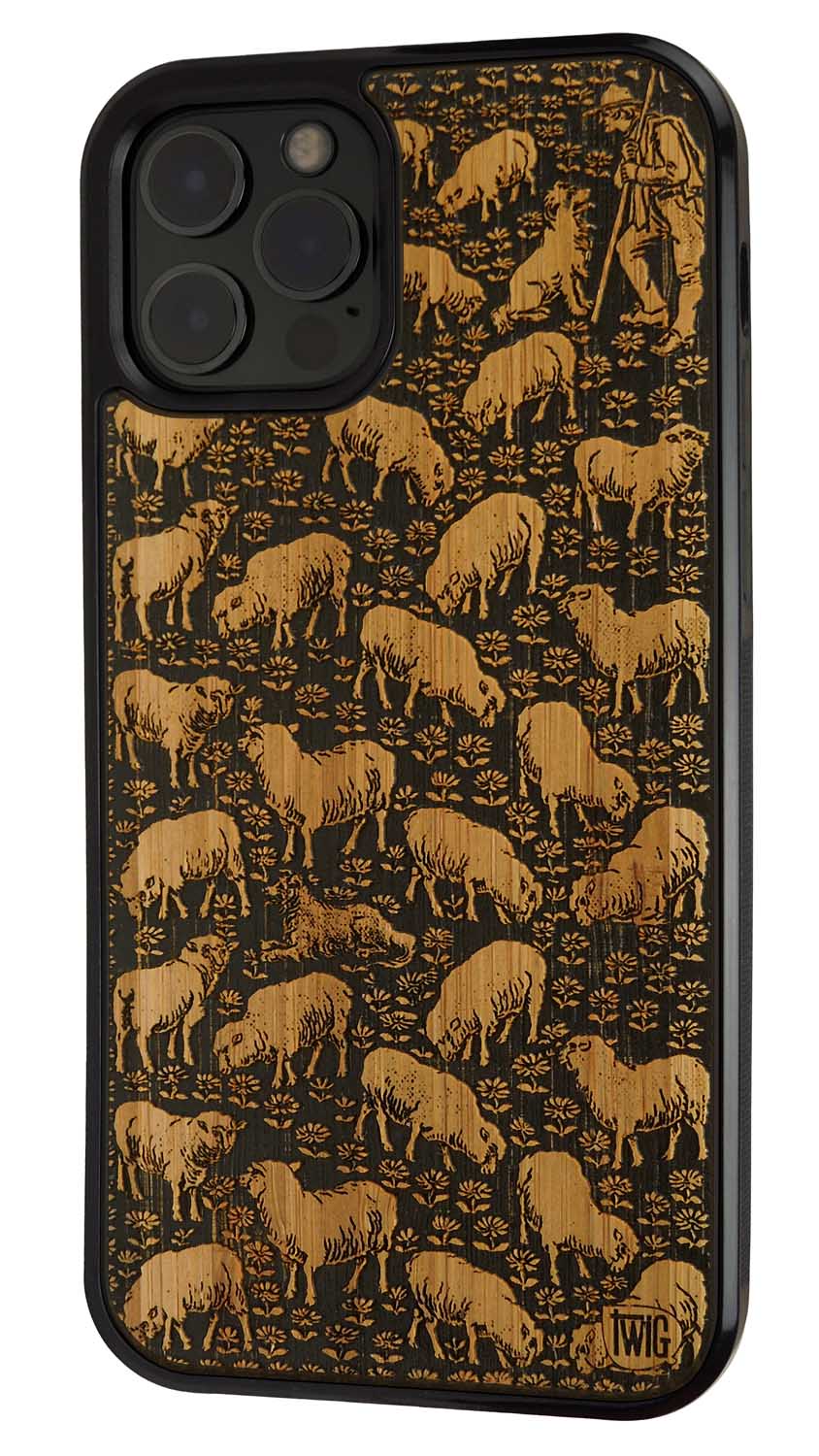 Sheepish -  Bamboo iPhone Case, iPhone Case - Twig Case Co.