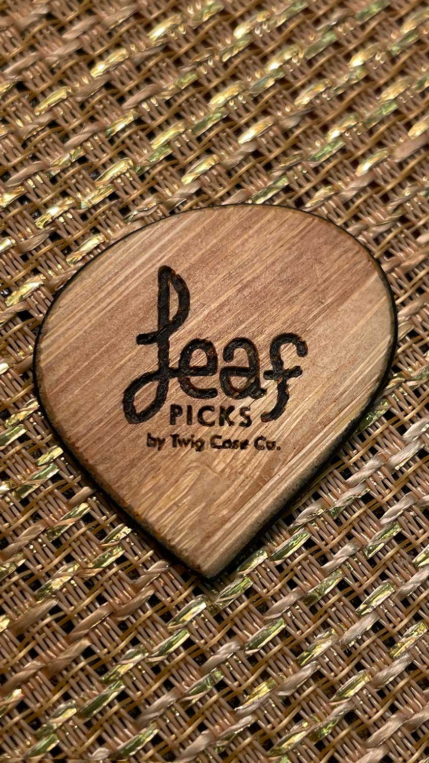 Leaf Guitar Picks - Nature Series, Guitar Picks - Twig Case Co.