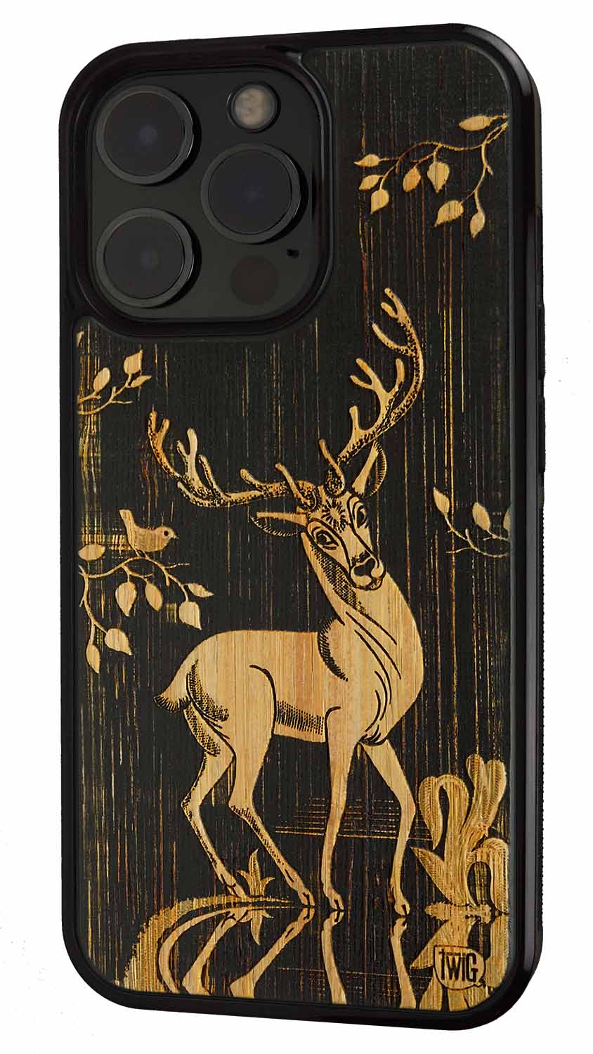 Oh Deer - Bamboo iPhone Case, iPhone Case - Twig Case Co.