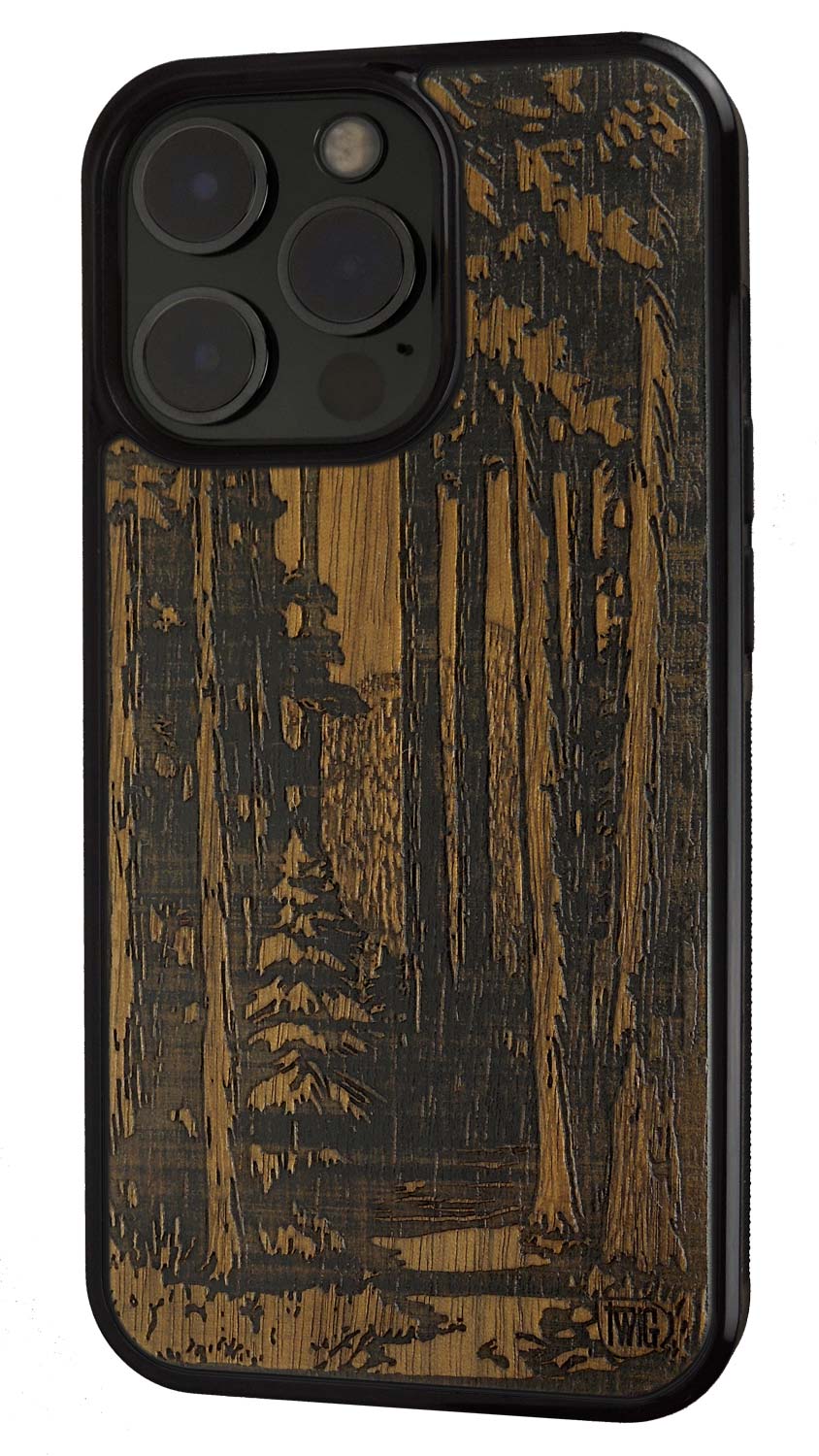 The Woods - Walnut iPhone Case, iPhone Case - Twig Case Co.