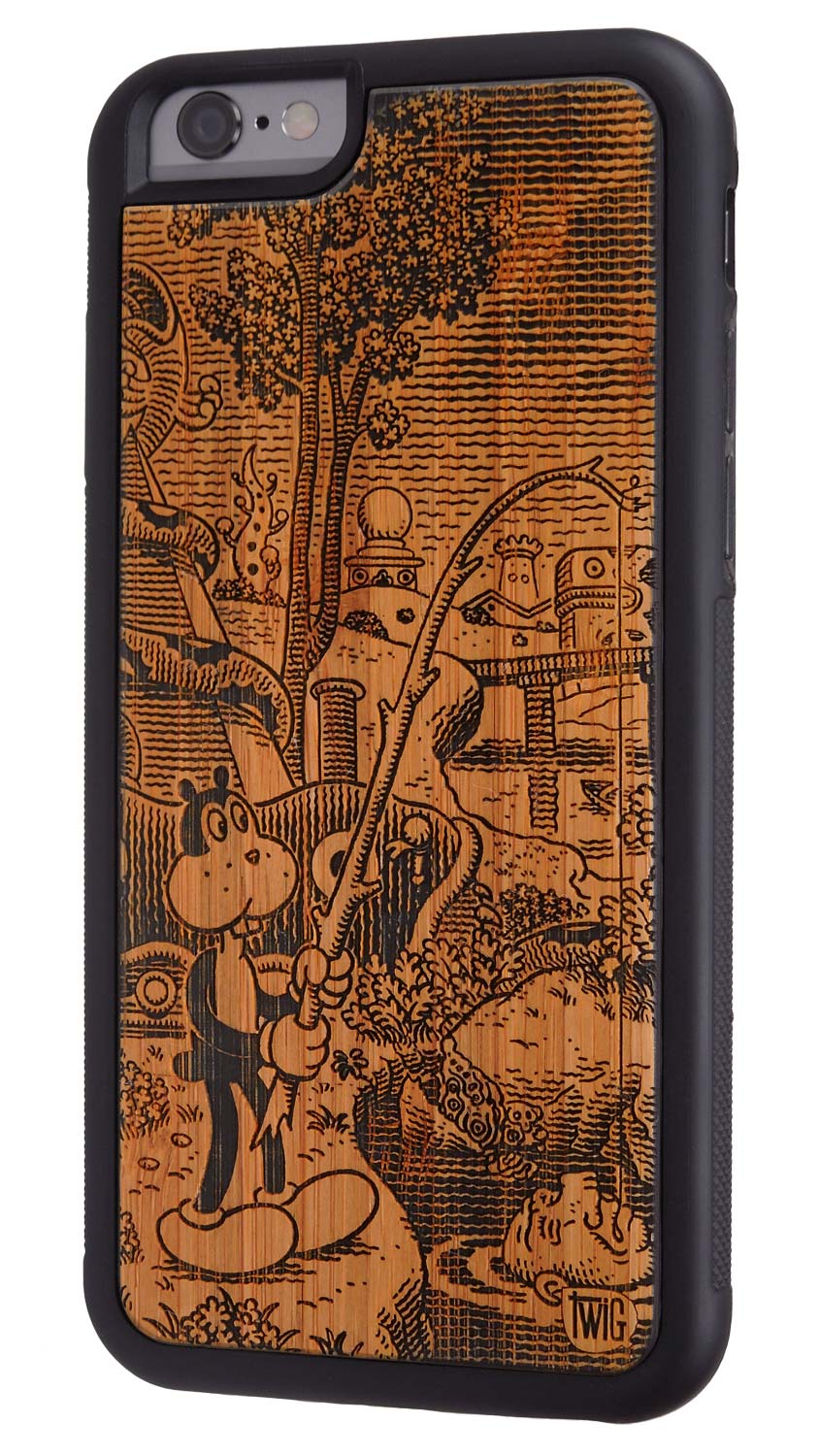 Frank in the Tempest: Frank - Bamboo iPhone Case, iPhone Case - Twig Case Co.