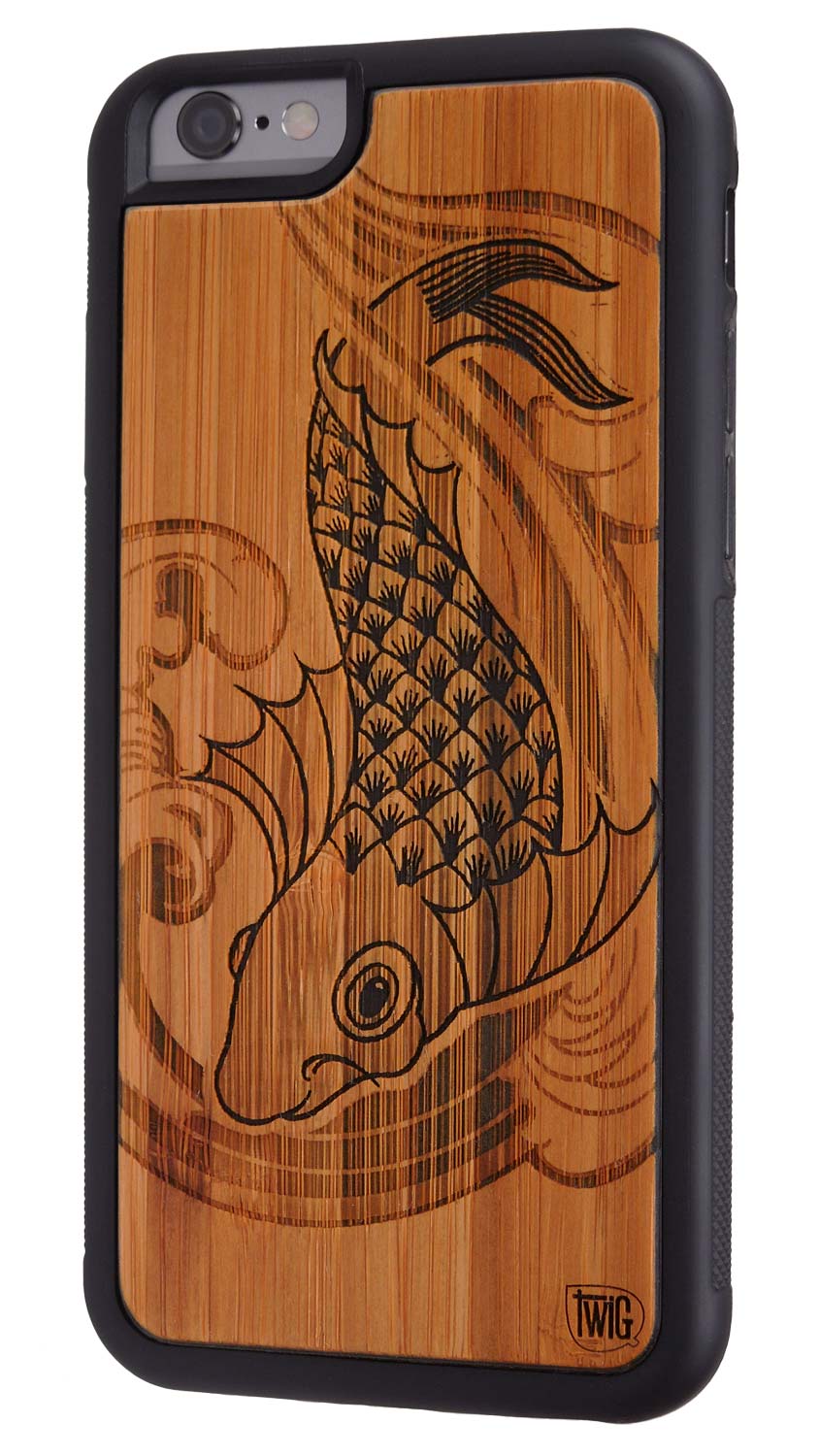 Day Koi - Bamboo iPhone Case, iPhone Case - Twig Case Co.