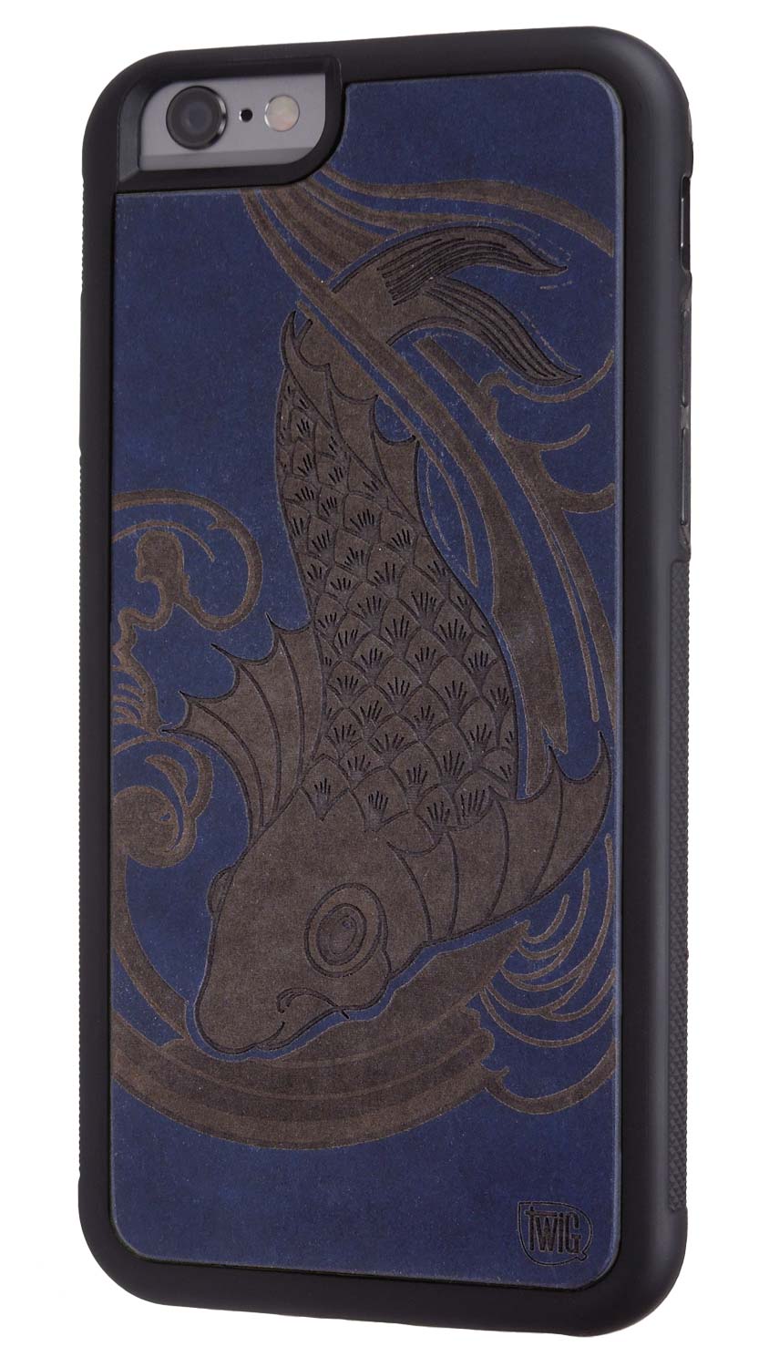 Night Koi - Color Paper iPhone Case, iPhone Case - Twig Case Co.