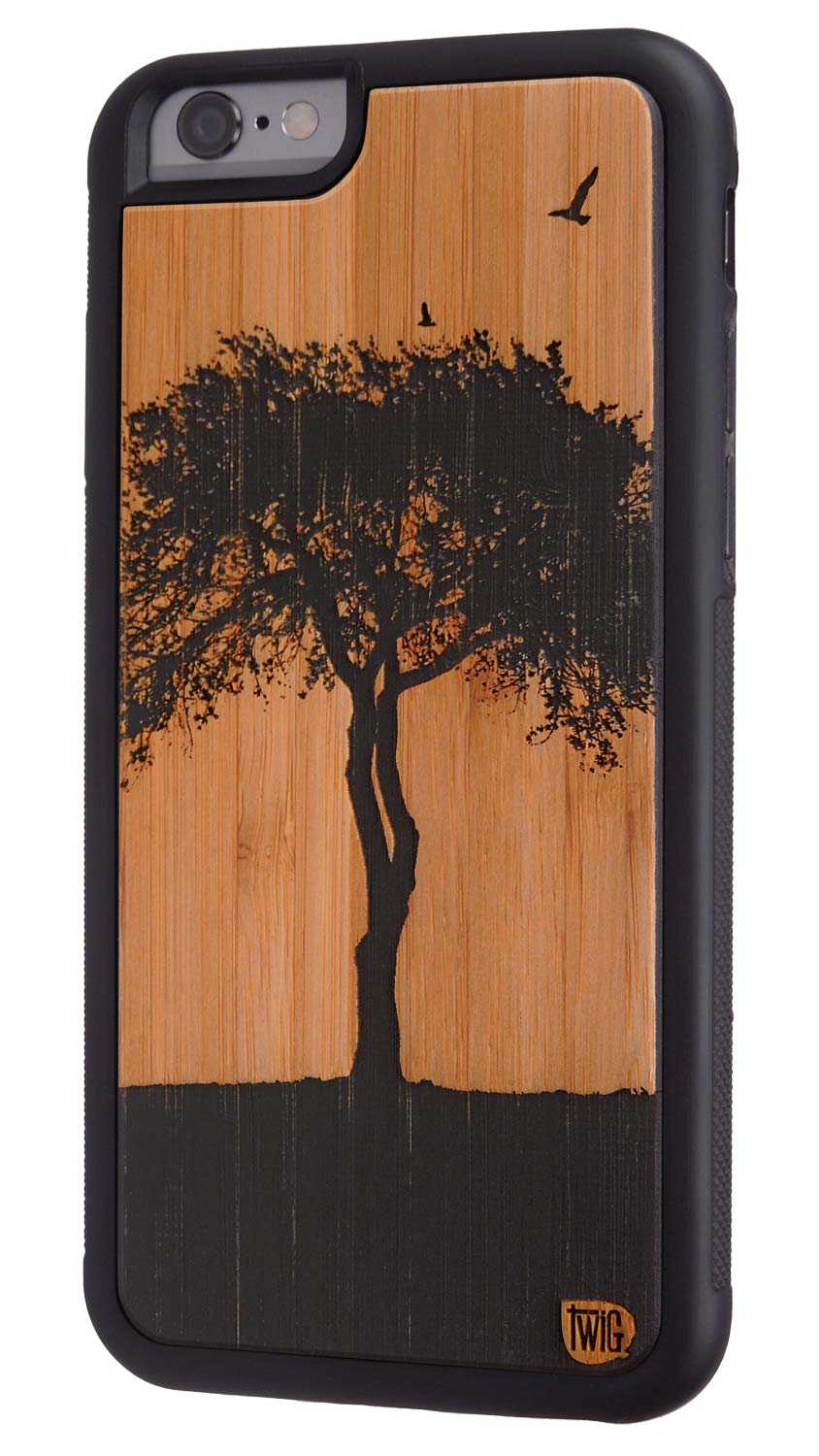 The One Tree - Bamboo iPhone Case, iPhone Case - Twig Case Co.