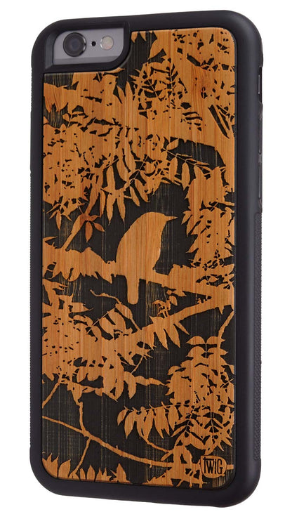 The Wren - Bamboo iPhone Case, iPhone Case - Twig Case Co.