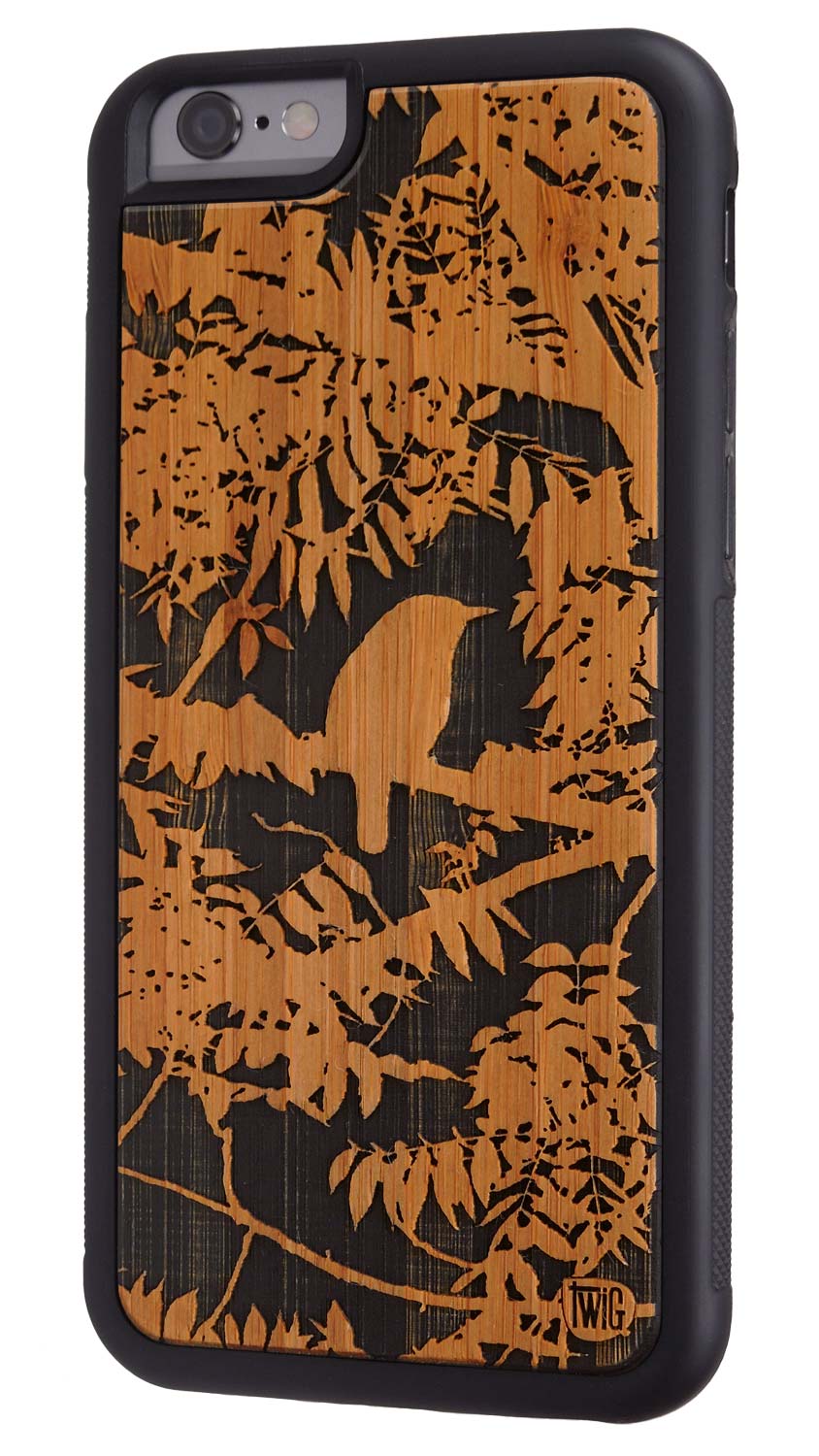 The Wren - Bamboo iPhone Case, iPhone Case - Twig Case Co.