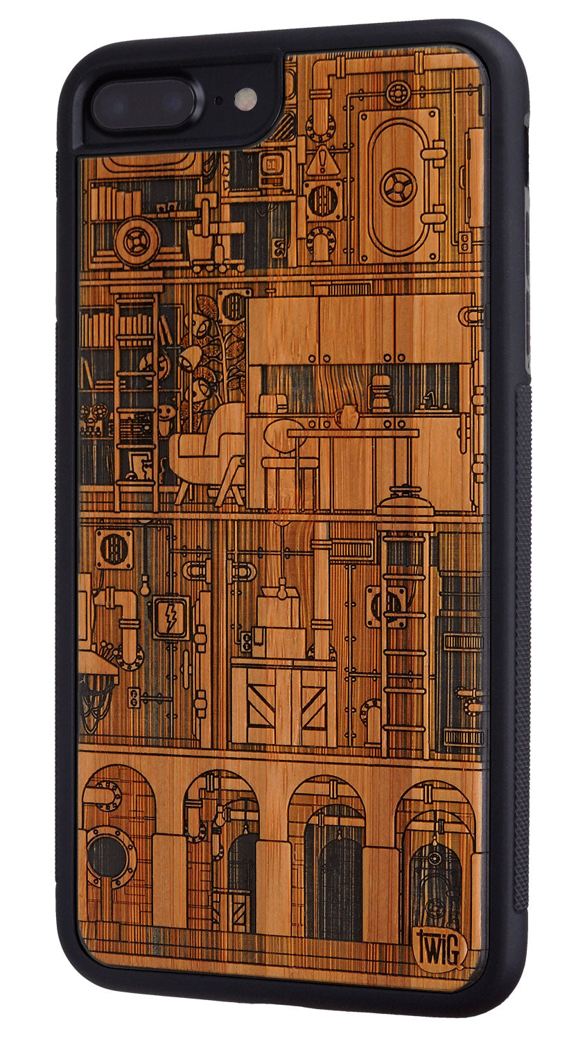 The Bunker - Bamboo iPhone Case, iPhone Case - Twig Case Co.