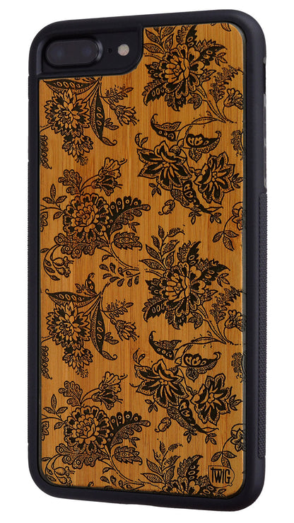 Field of Flowers - Bamboo iPhone Case, iPhone Case - Twig Case Co.