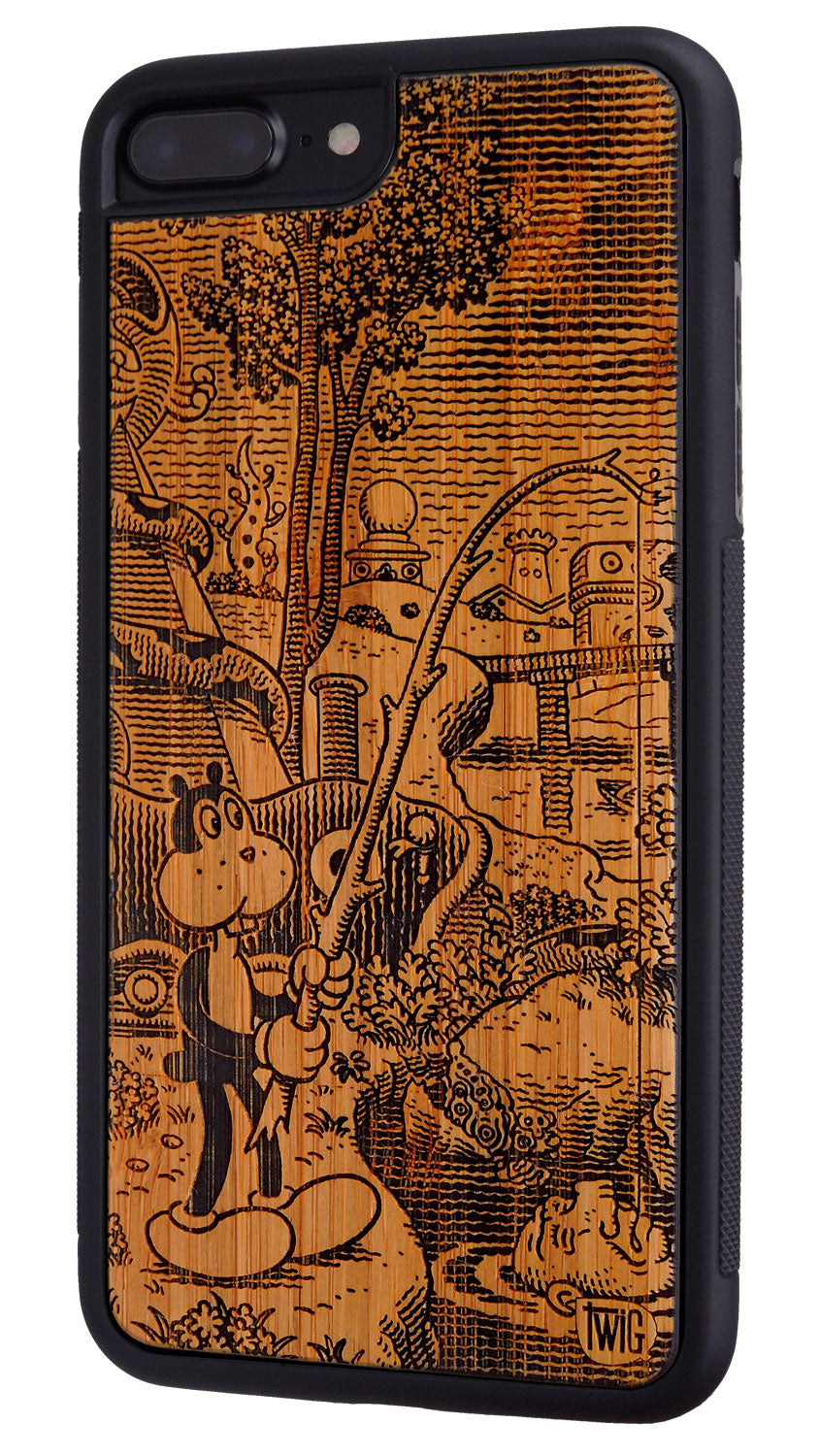 Frank in the Tempest: Frank - Walnut iPhone Case, iPhone Case - Twig Case Co.