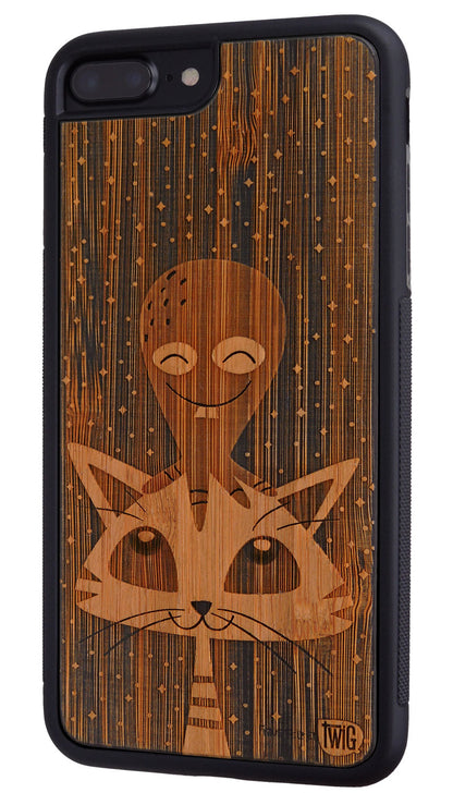 Pussypus - Bamboo iPhone Case, iPhone Case - Twig Case Co.