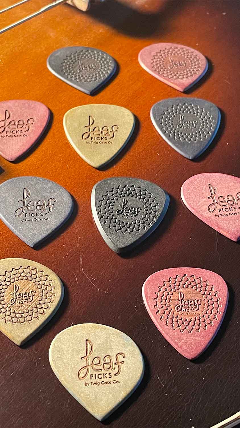 Leaf Guitar Picks - The DuoTone Pick, Guitar Picks - Twig Case Co.