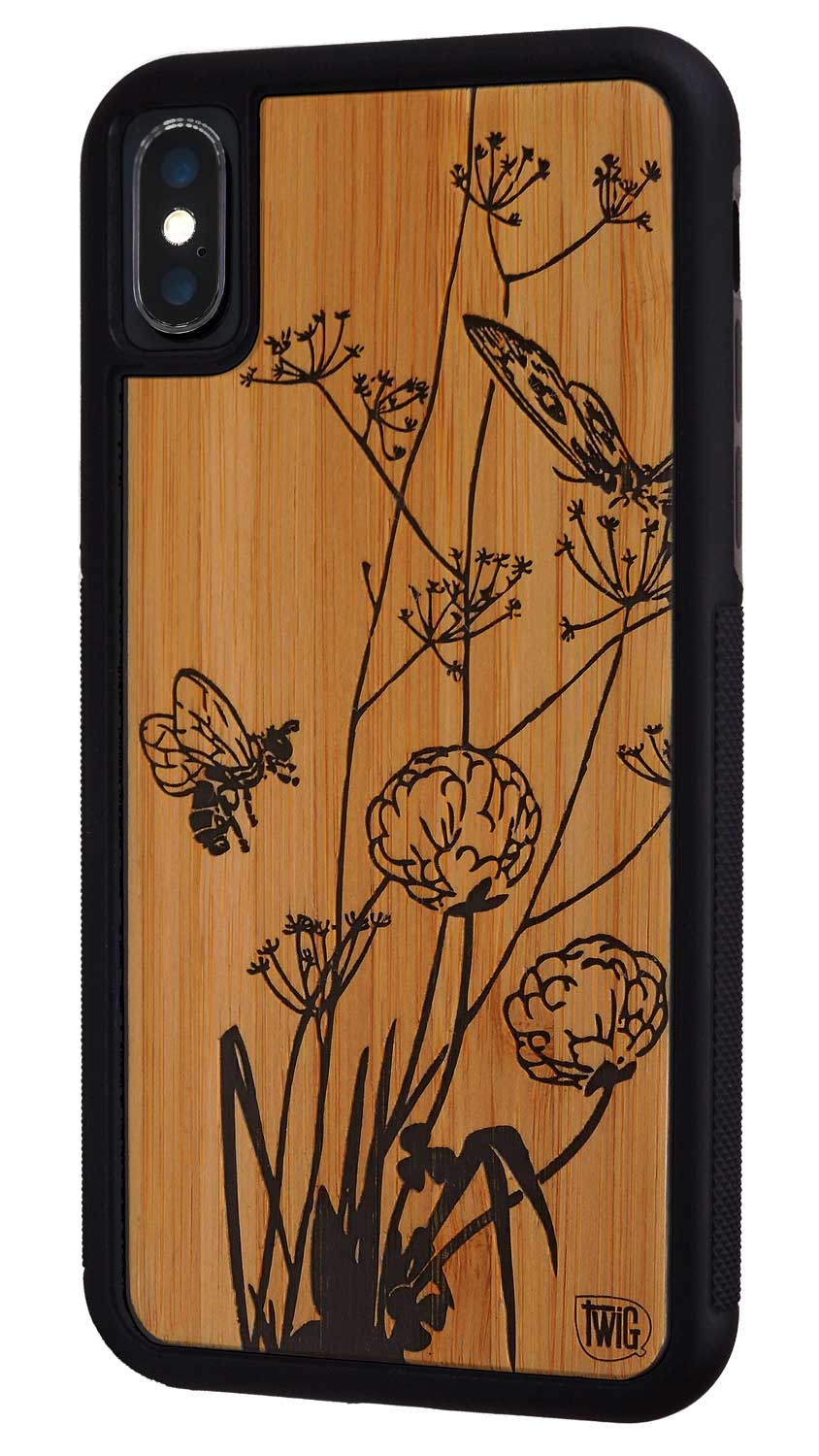 Beeutiful - Bamboo iPhone Case, iPhone Case - Twig Case Co.