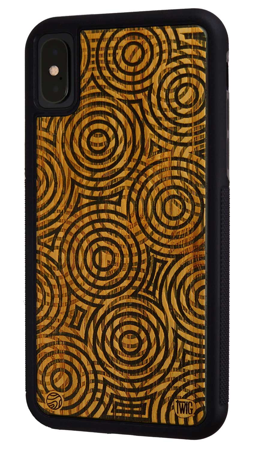 Raindrop - Bamboo iPhone Case, iPhone Case - Twig Case Co.