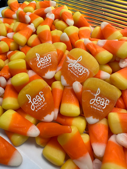 Leaf Guitar Picks - The Candy Corn Pick, Guitar Picks - Twig Case Co.