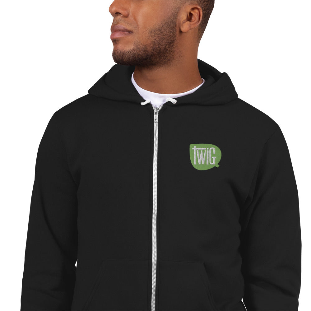 Twig Logo Embroidered Hoodie, Shirts - Twig Case Co.
