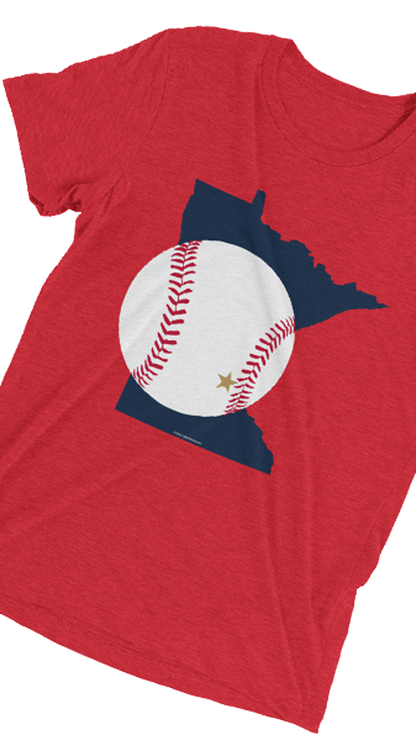 Baseball in Minnesota  - Vintage T-shirt, Shirts - Twig Case Co.