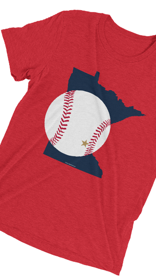 Baseball in Minnesota  - Vintage T-shirt, Shirts - Twig Case Co.