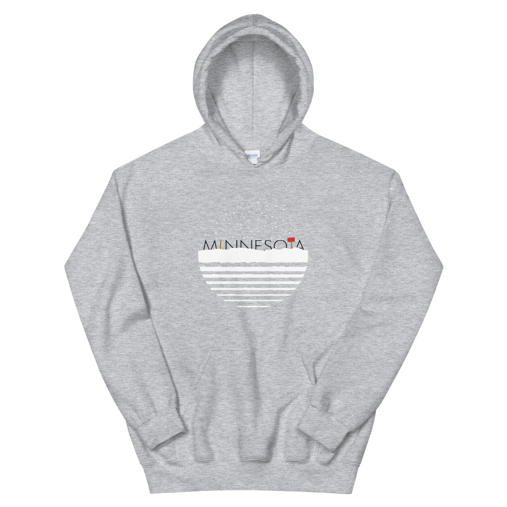 Minnesota Snow Day Pullover Hoodie, Shirts - Twig Case Co.