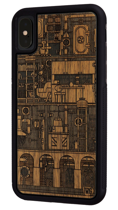 The Bunker - Walnut iPhone Case, iPhone Case - Twig Case Co.