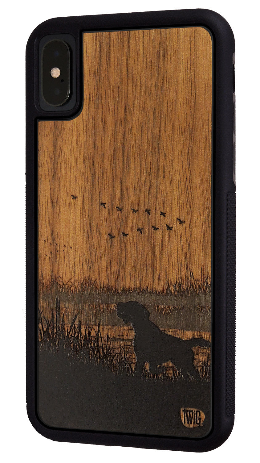 Dog Days - Walnut iPhone Case, iPhone Case - Twig Case Co.