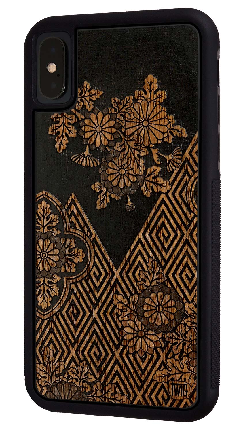 The Garden Path - Walnut iPhone Case, iPhone Case - Twig Case Co.