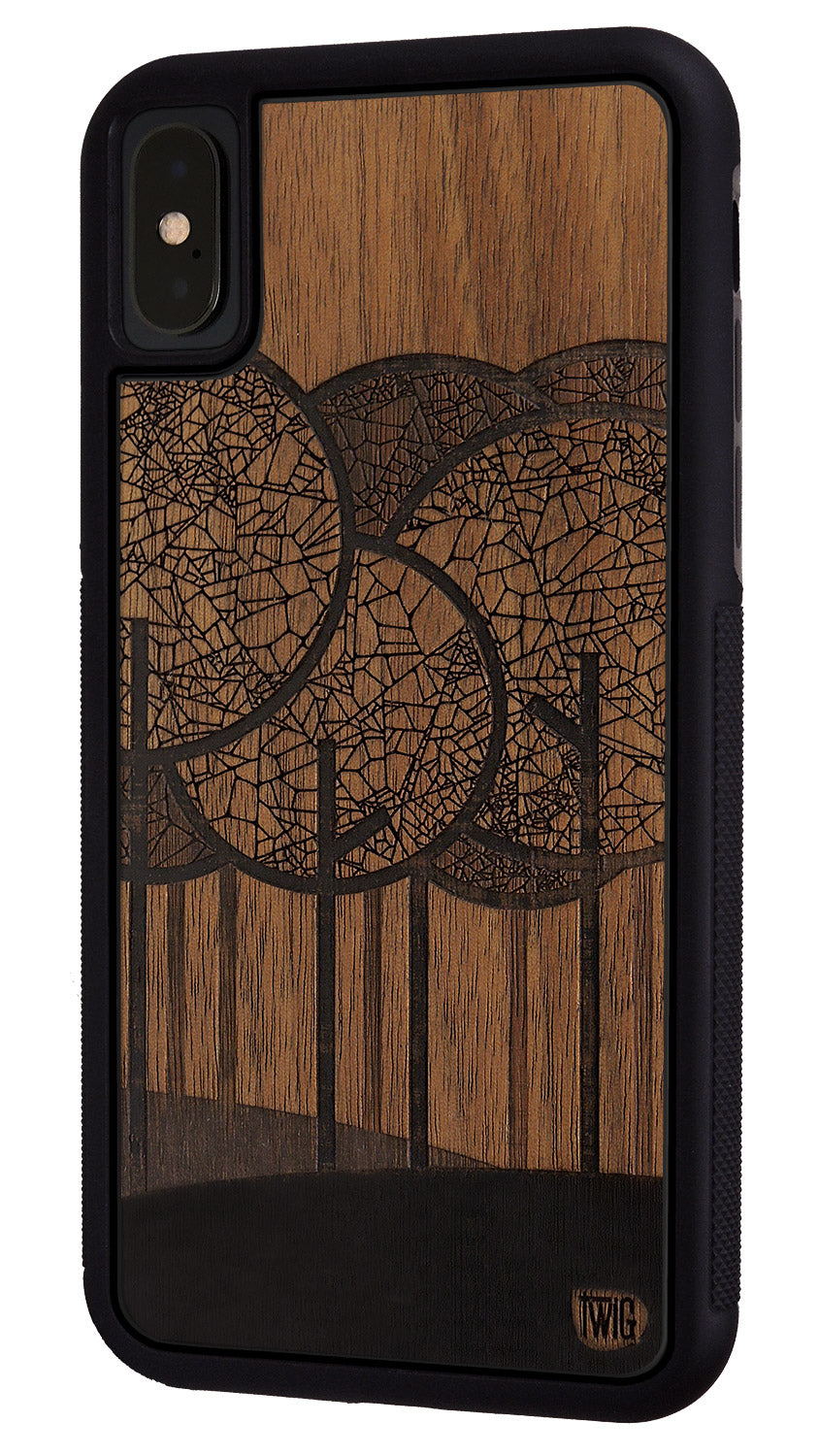 The Silent Grove - Walnut iPhone Case, iPhone Case - Twig Case Co.