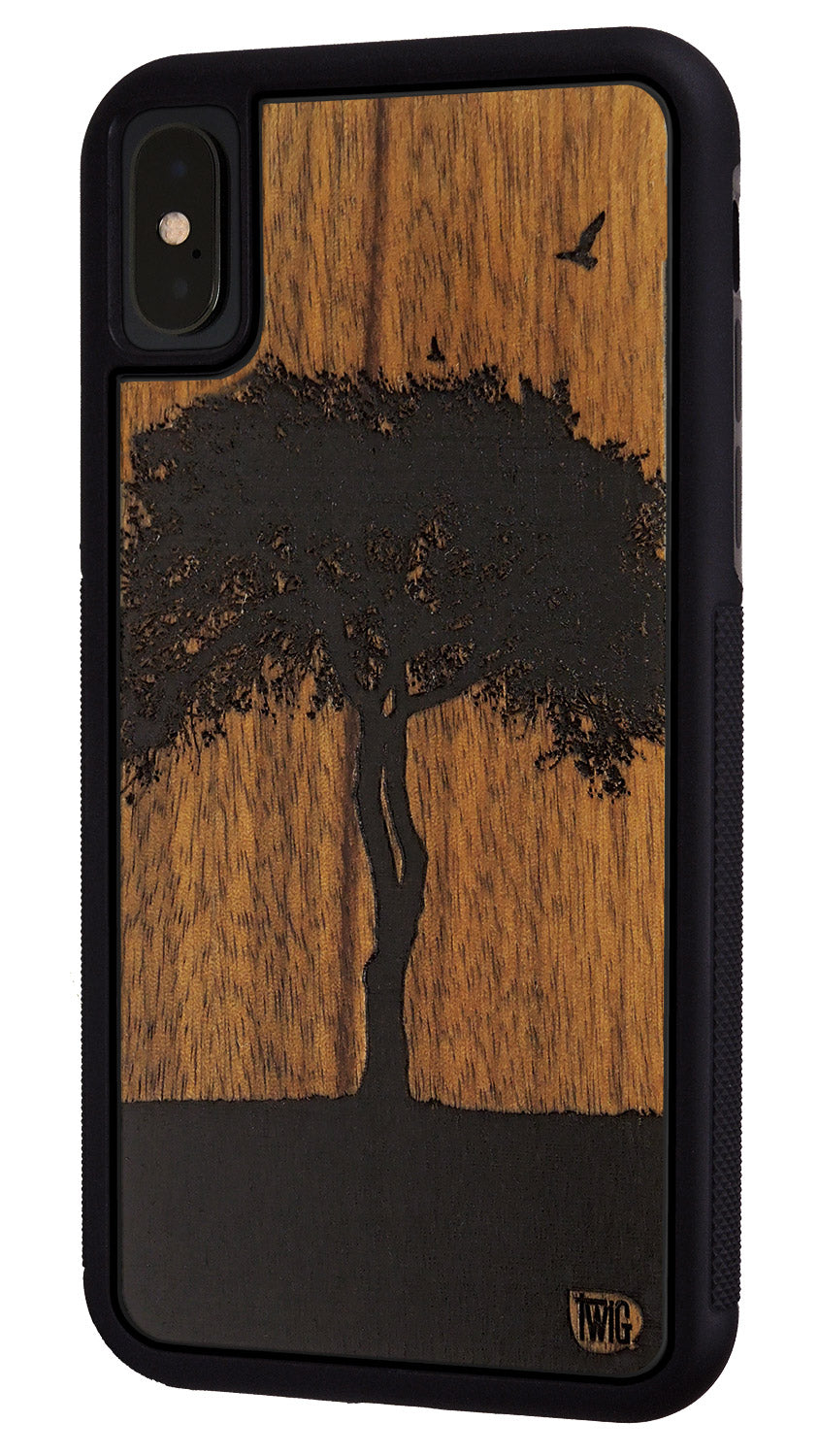 The One Tree - Walnut iPhone Case, iPhone Case - Twig Case Co.